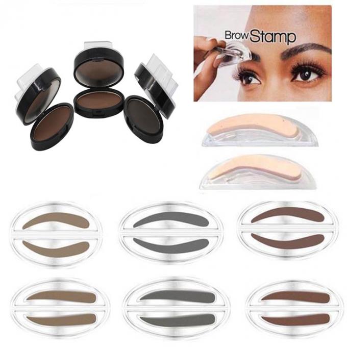 Sello femenino del polvo de la ceja de los productos de maquillaje de las cejas para el maquillaje fácil