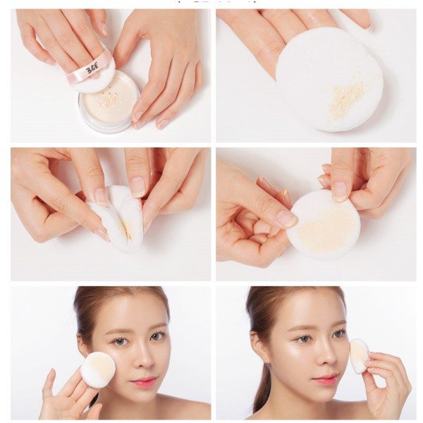 Las mujeres que contornean los productos de maquillaje 20g cargan el polvo seco para la piel aceitosa