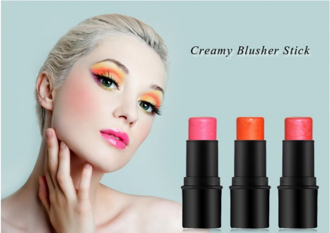 La crema perfecta del reflejo del maquillaje se ruboriza los colores del palillo 3 duraderos hidrata
