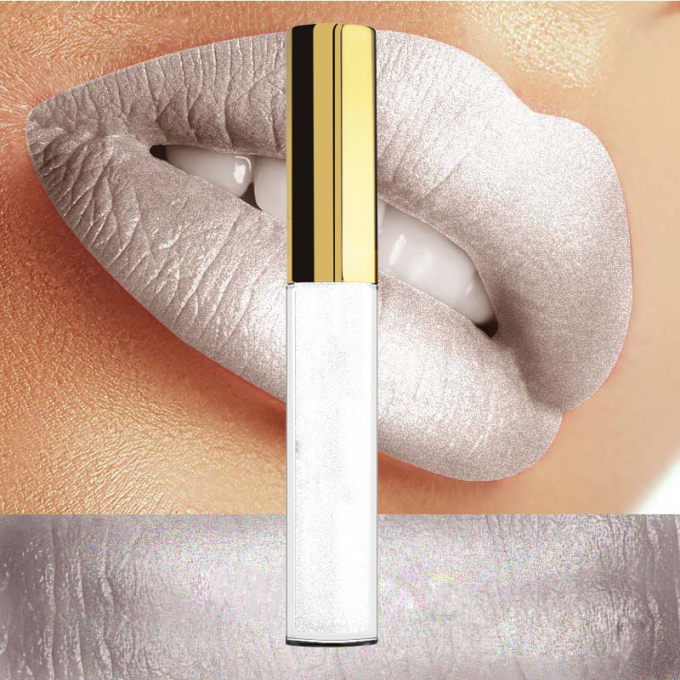 Barra de labios metálica del brillo del color del lustre 30 de los productos de maquillaje del labio del olor de la fruta en existencia