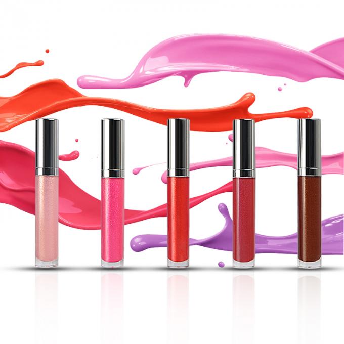 Los productos de maquillaje duraderos del labio 15 colores rielan el tubo líquido de Lipgloss de la etiqueta privada